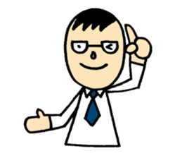 The daddy who works sticker #10584876