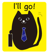 I am Kuroneko sticker #10585049