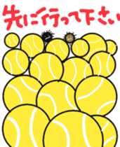 Greetings of sea urchin 2 sticker #10585163