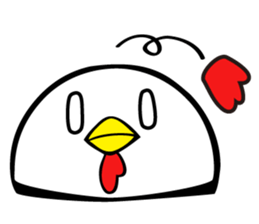 Vary Chickens.So Cute. sticker #10585247