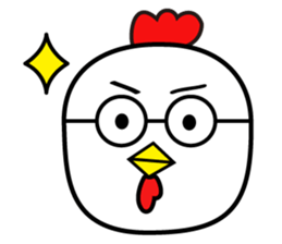 Vary Chickens.So Cute. sticker #10585251