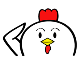 Vary Chickens.So Cute. sticker #10585252
