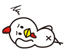 Vary Chickens.So Cute. sticker #10585266
