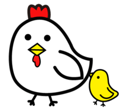 Vary Chickens.So Cute. sticker #10585275