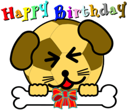 The ball is a animals sticker #10585283