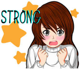 Because I was a woman 2 sticker #10586127