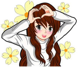 Because I was a woman 2 sticker #10586156