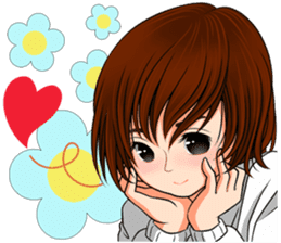 Because I was a woman 2 sticker #10586157