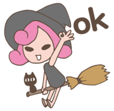 witch manyo sticker #10586225