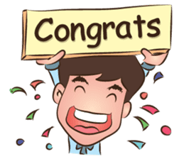 Happy Family: Peach Crepe sticker #10586648