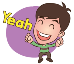 Happy Family: Peach Crepe sticker #10586649