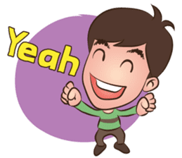 Happy Family: Peach Crepe sticker #10586649