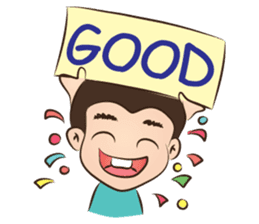 Happy Family: Peach Crepe sticker #10586651