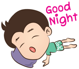 Happy Family: Peach Crepe sticker #10586658