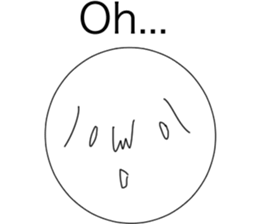 Many round faces sticker #10587124