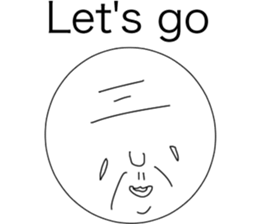 Many round faces sticker #10587128