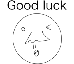 Many round faces sticker #10587132