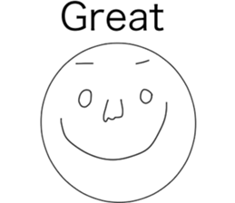 Many round faces sticker #10587134