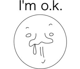 Many round faces sticker #10587139