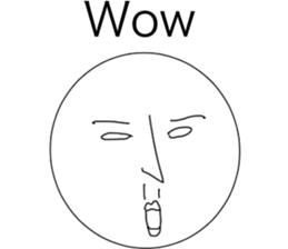 Many round faces sticker #10587141