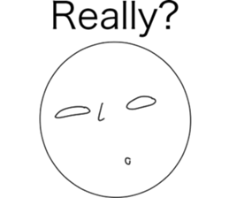 Many round faces sticker #10587143