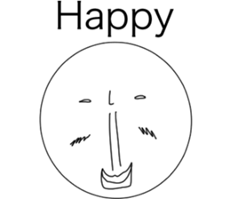 Many round faces sticker #10587148