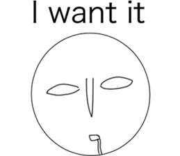 Many round faces sticker #10587150