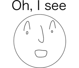 Many round faces sticker #10587153