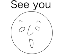 Many round faces sticker #10587159