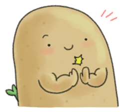 Chubby potato sticker #10587360