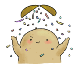 Chubby potato sticker #10587362
