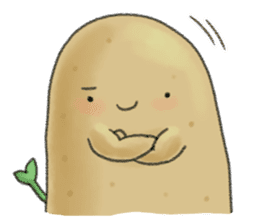 Chubby potato sticker #10587363