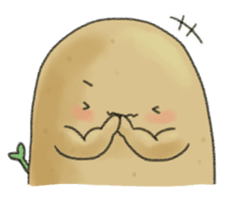 Chubby potato sticker #10587364