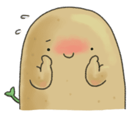 Chubby potato sticker #10587365