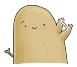 Chubby potato sticker #10587367