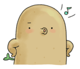 Chubby potato sticker #10587368