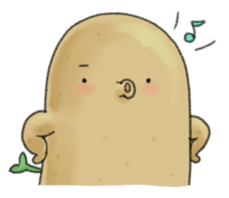 Chubby potato sticker #10587368