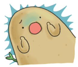 Chubby potato sticker #10587369