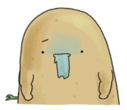 Chubby potato sticker #10587372
