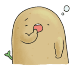 Chubby potato sticker #10587374