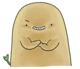 Chubby potato sticker #10587375