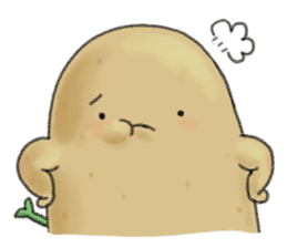 Chubby potato sticker #10587376
