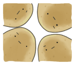 Chubby potato sticker #10587378