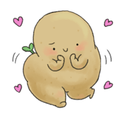 Chubby potato sticker #10587381