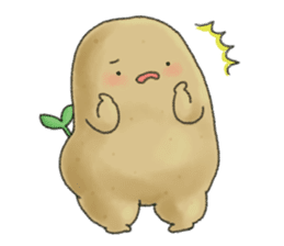 Chubby potato sticker #10587390