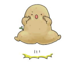 Chubby potato sticker #10587391