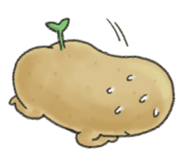 Chubby potato sticker #10587392