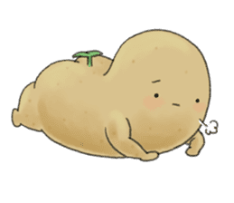 Chubby potato sticker #10587393