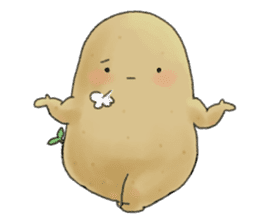 Chubby potato sticker #10587394