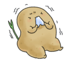 Chubby potato sticker #10587396